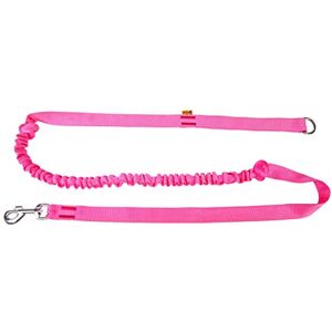 Dingo Waldemar Rutkowski DINGO Canicross Lead with Shock Absorber, 1 Handle, Lightweight, Pull Absorption, Attachable Leash for Running, Sports, Jogging, Training, Polyamide, Handmade, Pink (14694-2) Dingo Waldemar Rutkowski DINGO Canicross Lead with Shock Absorber, 1 Handle, Lightweight, Pull Absorption, Attachable Leash for Running, Sports, Jogging, Training, Polyamide, Handmade, Pink (14694-2)