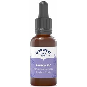 DORWEST HERBS Arnica 30C Homoeopathic Liquid Remedy for Dogs & Cats 15ml DORWEST HERBS Arnica 30C Homoeopathic Liquid Remedy for Dogs & Cats 15ml