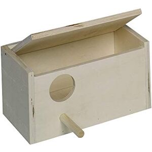 Nobby Budgie Nesting Box Left-Handed 21 x 13 x 12.5 cm Nobby Budgie Nesting Box Left-Handed 21 x 13 x 12.5 cm