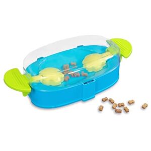 Outward Hound Nina Ottosson Paw N' Play Interactive Dog Treat Puzzle, Level 2 Intermediate Dog Enrichment Dog Toy, Blue, Small Outward Hound Nina Ottosson Paw N' Play Interactive Dog Treat Puzzle, Level 2 Intermediate Dog Enrichment Dog Toy, Blue, Small