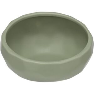 Flamingo FEEDING AND DRINKING BOWL UNIC ROUND GREEN 17x15x9CM 550ML Flamingo FEEDING AND DRINKING BOWL UNIC ROUND GREEN 17x15x9CM 550ML