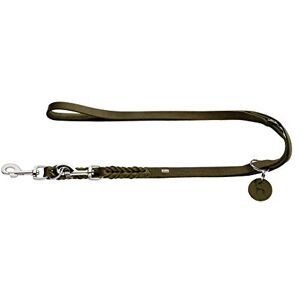 HUNTER Training leash Solid Education, 13/250 67318 Soft genuine cow leather, olive HUNTER Training leash Solid Education, 13/250 67318 Soft genuine cow leather, olive