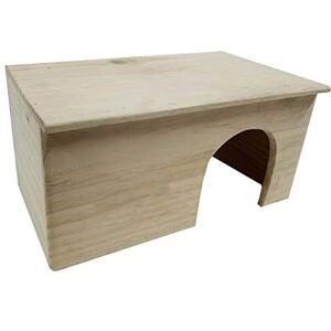 Dehner Tantor Rodent House Approx. 39 x 23 x 20 cm Natural Pine Wood Dehner Tantor Rodent House Approx. 39 x 23 x 20 cm Natural Pine Wood