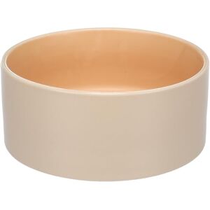 Flamingo Food and Water Bowl Anca Round Beige/Orange – 1.2L, Luxury in Ceramic, Strong and Durable, Beautiful Design Flamingo Food and Water Bowl Anca Round Beige/Orange – 1.2L, Luxury in Ceramic, Strong and Durable, Beautiful Design