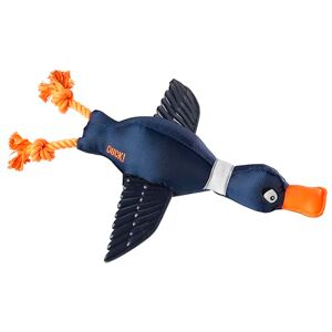 House of Paws Duck Thrower Navy Dog Toy with TPR Textured Wings House of Paws Duck Thrower Navy Dog Toy with TPR Textured Wings