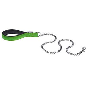 Ferplast DAYTONA GM Extra-Strong Dog Lead Soft Padded Handle Metal Chain Italian Design 100 x 2.5 cm, Green Ferplast DAYTONA GM Extra-Strong Dog Lead Soft Padded Handle Metal Chain Italian Design 100 x 2.5 cm, Green