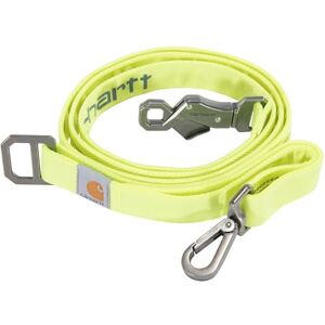 Carhartt Pet Durable Nylon Duck Leashes for Dogs, Reflective Stitching for Visibility, Brite Lime, Large Carhartt Pet Durable Nylon Duck Leashes for Dogs, Reflective Stitching for Visibility, Brite Lime, Large