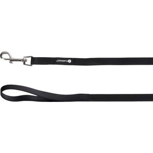Flamingo Dog Training and tracking leash Caspar Black 15m 17mm Flamingo Dog Training and tracking leash Caspar Black 15m 17mm
