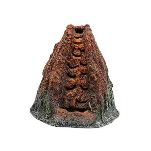 CLASSIC Volcano Aquarium Ornament with LED Lighting & Airstone – Bubbling Fish Tank Decoration – 185x180x177mm CLASSIC Volcano Aquarium Ornament with LED Lighting & Airstone – Bubbling Fish Tank Decoration – 185x180x177mm