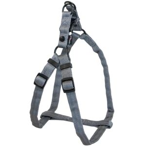 JACK AND VANILLA , Ergonomic Nylon Dog Harness, Lightweight and Durable, Easy Adjustment and Reflective Elements for Safety, Size M, Colour: Grey, 20 mm x 45-66 cm, Comfort Model JACK AND VANILLA , Ergonomic Nylon Dog Harness, Lightweight and Durable, Easy Adjustment and Reflective Elements for Safety, Size M, Colour: Grey, 20 mm x 45-66 cm, Comfort Model