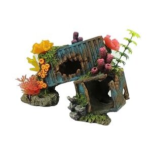 CLASSIC Containers with Corals with plants 225x150x150mm CLASSIC Containers with Corals with plants 225x150x150mm
