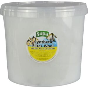 Supa Filter Wool 5 Litre, Synthetic Material That Is Ideal For Removing Waste Particles In Both Fish Tanks And Pond Filtration Systems. Supa Filter Wool 5 Litre, Synthetic Material That Is Ideal For Removing Waste Particles In Both Fish Tanks And Pond Filtration Systems.