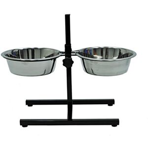 Nobby Dog-foodbar with 2 Bowls, 2.80 Litre, 24 cm Nobby Dog-foodbar with 2 Bowls, 2.80 Litre, 24 cm
