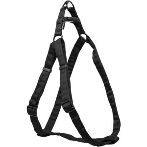 JACK AND VANILLA , Ergonomic Nylon Dog Harness, Adjustable from 66 to 105 cm, Lightweight and Durable, Modern Design, Black, Size XL, 25 mm Width, Comfort Model JACK AND VANILLA , Ergonomic Nylon Dog Harness, Adjustable from 66 to 105 cm, Lightweight and Durable, Modern Design, Black, Size XL, 25 mm Width, Comfort Model