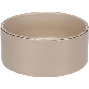 Flamingo FEEDING AND DRINKING BOWL ERAM ROUND BEIGE 18x7,5CM 1200ML Flamingo FEEDING AND DRINKING BOWL ERAM ROUND BEIGE 18x7,5CM 1200ML