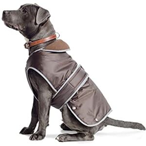Ancol Muddy Paws All Weather Stormguard Dog Puppy Coat Chocolate Waterproof Pet Jacket Fleece Lining and Chest Protector Elasticated Neck 35 cm Length up to 56 cm Girth Small/Medium Ancol Muddy Paws All Weather Stormguard Dog Puppy Coat Chocolate Waterproof Pet Jacket Fleece Lining and Chest Protector Elasticated Neck 35 cm Length up to 56 cm Girth Small/Medium