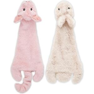 Best Pet Supplies 2-in-1 Stuffless Squeaky Dog Toy - Small Animal Plush Best Pet Supplies 2-in-1 Stuffless Squeaky Dog Toy - Small Animal Plush