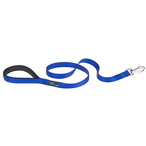 Ferplast DAYTONA G Extra-Resistant Dog Lead Soft Padded Handle Practical Hygienic Bag Holder Anti-Abrasion Italian Design 120 x 2.5 cm, Blue Ferplast DAYTONA G Extra-Resistant Dog Lead Soft Padded Handle Practical Hygienic Bag Holder Anti-Abrasion Italian Design 120 x 2.5 cm, Blue