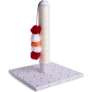 Petface Wooden Cat Tree with Pompons - Cat Tree Petface Wooden Cat Tree with Pompons - Cat Tree