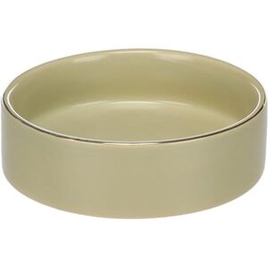 Flamingo FEEDING AND DRINKING BOWL ERAM ROUND LIGHT GREEN 12x3,5CM 200ML Flamingo FEEDING AND DRINKING BOWL ERAM ROUND LIGHT GREEN 12x3,5CM 200ML