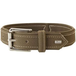 HUNTER Dog Collar Hunting, 65 Olive Leather HUNTER Dog Collar Hunting, 65 Olive Leather