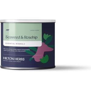 Hilton Herbs Seaweed & Rosehip Natural Dog Supplement. 100% Natural Ingredients. Daily Nutrition and Dental Care for Dogs. Help Fight Against Plaque and Combat Bad Breath. 125 g Hilton Herbs Seaweed & Rosehip Natural Dog Supplement. 100% Natural Ingredients. Daily Nutrition and Dental Care for Dogs. Help Fight Against Plaque and Combat Bad Breath. 125 g