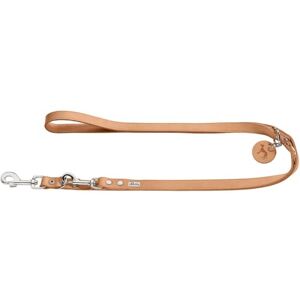 HUNTER Training leash, 16/200 Soft genuine cow leather, tan HUNTER Training leash, 16/200 Soft genuine cow leather, tan