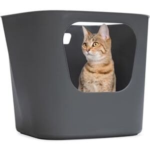 Karlie Lotus Eco 522869 Cat Litter Tray L 54.4 W 43.9 H 40.5 cm Grey Karlie Lotus Eco 522869 Cat Litter Tray L 54.4 W 43.9 H 40.5 cm Grey