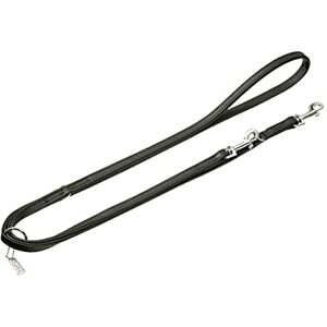 Karlie Flamingo 24621 Vintage Leash, black, 14 mm 200 cm, black Karlie Flamingo 24621 Vintage Leash, black, 14 mm 200 cm, black