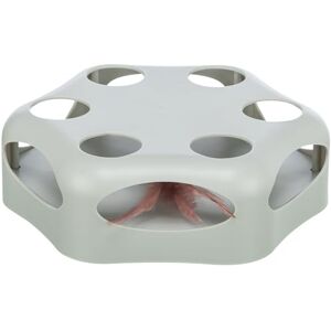 Trixie Turning Feather Cat Toy Feather inside swirls around, stops and changes direction Can be filled with small treats Automatic switch-off Non-slip rubber feet Trixie Turning Feather Cat Toy Feather inside swirls around, stops and changes direction Can be filled with small treats Automatic switch-off Non-slip rubber feet