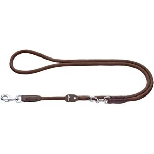HUNTER Vario Freestyle Dog Lead Colour: Brown, Fully Adjustable Length, Robust & Non-Slip Rope, Weatherproof & Easy to Clean, Perfect for Everyday Use & Training, Size: 8/260 HUNTER Vario Freestyle Dog Lead Colour: Brown, Fully Adjustable Length, Robust & Non-Slip Rope, Weatherproof & Easy to Clean, Perfect for Everyday Use & Training, Size: 8/260