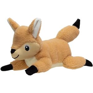 JACK AND VANILLA , Amidoo Soft and Attractive Plush Fox Dog Toy, 27 cm, A must for awakening and entertaining your four-legged companion JACK AND VANILLA , Amidoo Soft and Attractive Plush Fox Dog Toy, 27 cm, A must for awakening and entertaining your four-legged companion