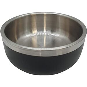 Flamingo FEEDING AND DRINKING BOWL LORA STAINLESS STEEL BLACK ROUND 775ML 15,2CM Flamingo FEEDING AND DRINKING BOWL LORA STAINLESS STEEL BLACK ROUND 775ML 15,2CM