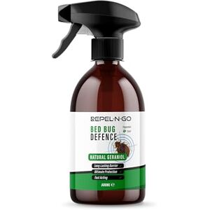Repel-N-Go Bed Bug Repellent Deterrent Spray Natural Eco-Friendly Pest Control Defence for Indoors and Outdoors Contains Peppermint & Geraniol 500ml Repel-N-Go Bed Bug Repellent Deterrent Spray Natural Eco-Friendly Pest Control Defence for Indoors and Outdoors Contains Peppermint & Geraniol 500ml