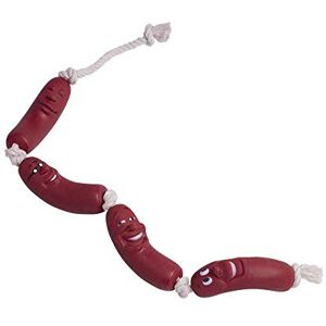 Nobby Vinyl Sausage Chain Classic Dog Toys Set of 4, 75 cm Nobby Vinyl Sausage Chain Classic Dog Toys Set of 4, 75 cm