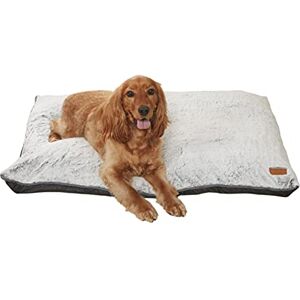 Sleepdown Faux Fur Cosy Warm Dog Cat Pet Mattress, Easy to Wash, Anti Slip Bottom, Durable, Anti Scratch Large (100cm x 70cm x 12cm) Charcoal Sleepdown Faux Fur Cosy Warm Dog Cat Pet Mattress, Easy to Wash, Anti Slip Bottom, Durable, Anti Scratch Large (100cm x 70cm x 12cm) Charcoal