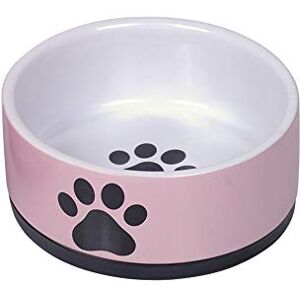 Nobby Ceramic Bowl Paw Pink Diameter 14 x 6.5 cm 0.4 L Pack of 1 Nobby Ceramic Bowl Paw Pink Diameter 14 x 6.5 cm 0.4 L Pack of 1