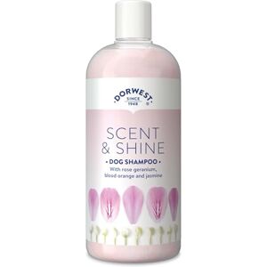 DORWEST HERBS Dorwest Scent & Shine Dog Shampoo 500ml, All-Natural Pet Shampoo "– Hydrating, Soothing & Moisturising Formula with Aloe Vera & Jasmine DORWEST HERBS Dorwest Scent & Shine Dog Shampoo 500ml, All-Natural Pet Shampoo "– Hydrating, Soothing & Moisturising Formula with Aloe Vera & Jasmine