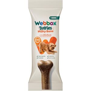 Webbox Tuffies Milky Bone Dog Treat with Chicken 90g x 12 Webbox Tuffies Milky Bone Dog Treat with Chicken 90g x 12