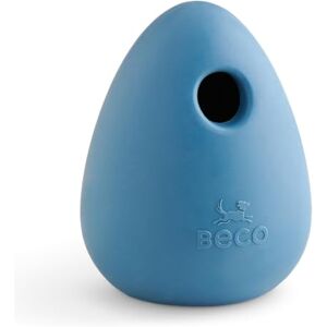 Beco Dog Toy Boredom Buster Enrichment Toy for Dogs, Interactive Treat Ball, Natural Rubber Blue Beco Dog Toy Boredom Buster Enrichment Toy for Dogs, Interactive Treat Ball, Natural Rubber Blue