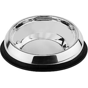 Nobby Stainless Steel Bowl with Rubber Ring Diameter 19 x 6.5 cm Approx. 270 ml Nobby Stainless Steel Bowl with Rubber Ring Diameter 19 x 6.5 cm Approx. 270 ml