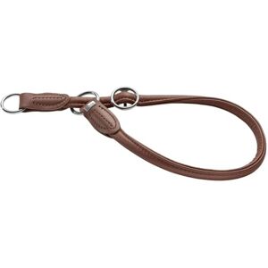 HUNTER Round and Soft Nickel Training Collar with Stop, 45 x 10 cm, X-Small, Nappa Brown HUNTER Round and Soft Nickel Training Collar with Stop, 45 x 10 cm, X-Small, Nappa Brown