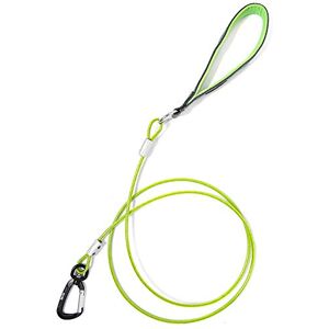 Mighty Paw Chew Proof Dog Lead 1.8m / 6ft Metal Cable Leash, Non Chewable Braided Steel Cord with Padded Handle. Bite Resistant, Great for Small, Medium and Large Pets, and Teething Puppies (Green) Mighty Paw Chew Proof Dog Lead 1.8m / 6ft Metal Cable Leash, Non Chewable Braided Steel Cord with Padded Handle. Bite Resistant, Great for Small, Medium and Large Pets, and Teething Puppies (Green)