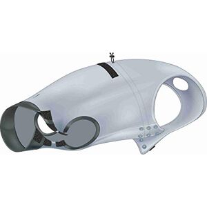 Trixie 19536 Surgical Bodysuit, M-L: 50 cm, Grey Trixie 19536 Surgical Bodysuit, M-L: 50 cm, Grey