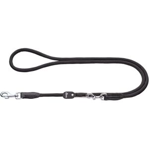 HUNTER Vario Freestyle Dog Lead Colour: Black, Infinitely Adjustable Length, Robust and Non-Slip Rope, Weatherproof and Easy to Clean, Perfect for Everyday Use and Training, Size: 8/260 HUNTER Vario Freestyle Dog Lead Colour: Black, Infinitely Adjustable Length, Robust and Non-Slip Rope, Weatherproof and Easy to Clean, Perfect for Everyday Use and Training, Size: 8/260