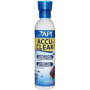 API ACCU-CLEAR Freshwater Aquarium Water Clarifier 8-Ounce Bottle API ACCU-CLEAR Freshwater Aquarium Water Clarifier 8-Ounce Bottle