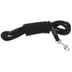Chapuis Sellerie Dog Leash - Polypropylene Rope, 8 mm x 3 m, Black - Dog Leash S Chapuis Sellerie Dog Leash - Polypropylene Rope, 8 mm x 3 m, Black - Dog Leash S