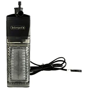Interpet CPF1 Internal Corner Power Filter , for Aquarium Fish Tanks, Space Saving, Adjustable Flow, Venturi for Aeration, Coldwater, Tropical,Black, clear, Aquariums up to 65L Interpet CPF1 Internal Corner Power Filter , for Aquarium Fish Tanks, Space Saving, Adjustable Flow, Venturi for Aeration, Coldwater, Tropical,Black, clear, Aquariums up to 65L
