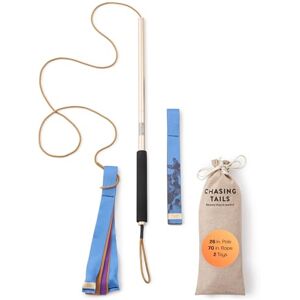Chasing Tails Flirt Pole for Dogs & Cats - Large & Small Pets Exercise Toy Chasing Tails Flirt Pole for Dogs & Cats - Large & Small Pets Exercise Toy