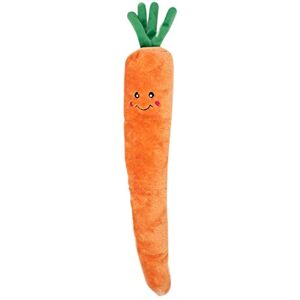 ZippyPaws Jigglerz Zippy Paws Dog Toy for Large and Small Dogs, Squeaky Plush Tug Toy with No Stuffing, Squeaky Veggie Themed Interactive Dog Toys with Crinkle Head and Tail, Carrot ZippyPaws Jigglerz Zippy Paws Dog Toy for Large and Small Dogs, Squeaky Plush Tug Toy with No Stuffing, Squeaky Veggie Themed Interactive Dog Toys with Crinkle Head and Tail, Carrot